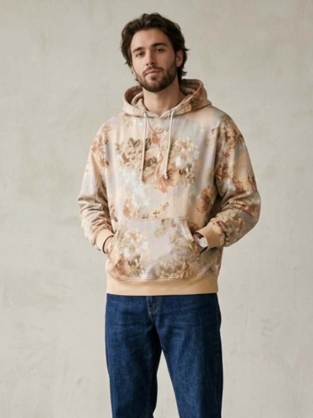 Urban Outfitters BDG Floral Hoody Size L